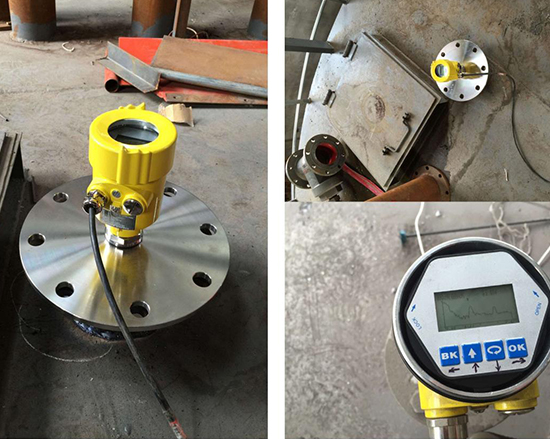 遼寧營口五礦砂石儲罐物位計量--雷達物位